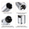 HARFINGTON 2pcs 3/8" Drive Universal Joint Socket 14mm CR-V Metric