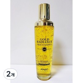 [ANJO] Anjou 24k Gold Radiance Essence Whitening Wrinkle Improvement Dual Function, 2 Pieces, 150ml / [ANJO] 앙쥬 24k 골드 래디언스 에센스  미백 주름개선 이중기능성, 2개, 150ml