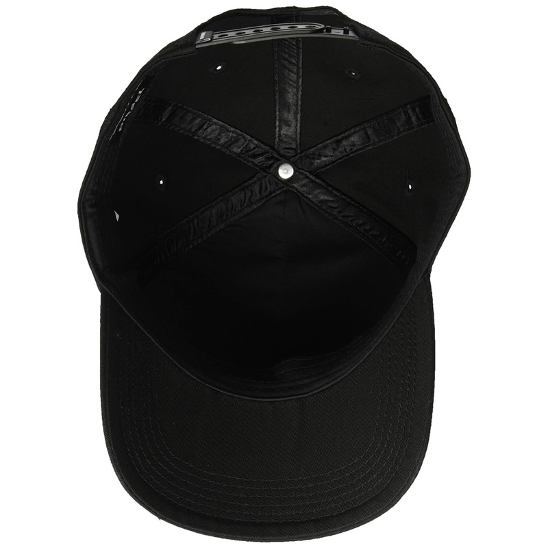 Diesel 00SIIQ0BAUI Men's Cap, Vintage Logo Cap, Black