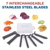 Jaccard Slicer Mandolin / 7 Blades, Full Size, Stainless Steel
