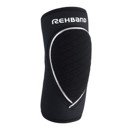 Rehband Elbow Pads, Black, Neoprene Elbow Protection, Handball & Volleyball, Unisex, Colour: Black, Size: S