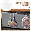 Garneck Pack of 3 Resin Cabochons Time Stickers Resin Sticker