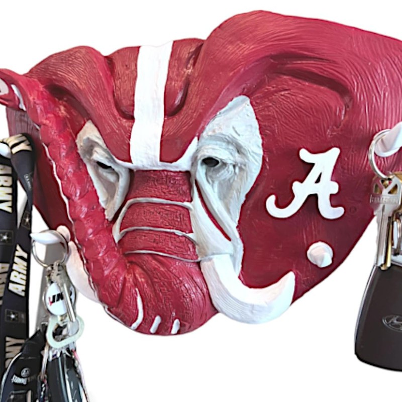 College Bronze Alabama Crimson Tide Storage and Organization Wall Hook