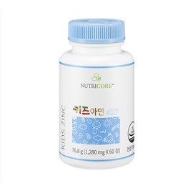 Nutricore Kids Zinc Chewables 60 tablets / 뉴트리코어 키즈 아연 츄어블 60정