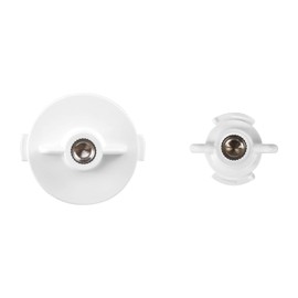 Aobelieve 1/4 Inch-20 Threaded Mount Adapters for HelloBaby HB65/HB6550/HB6558/HB66/HB248/HB40, ANMEATE SM935E/SM650, Bonoch, ChildsFarm, iFamily, Blemil, Juan, and Vtimes VT302 Baby Monitor Cameras