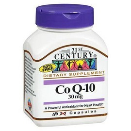 Co Q10 30 mg 30 Caps By 21st Century