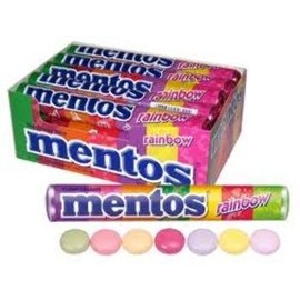Mentos - Rainbow, Rolls, 15 count
