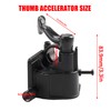 MRELC New Thumb Throttle Assembly and 1050mm throttle cable Compatible