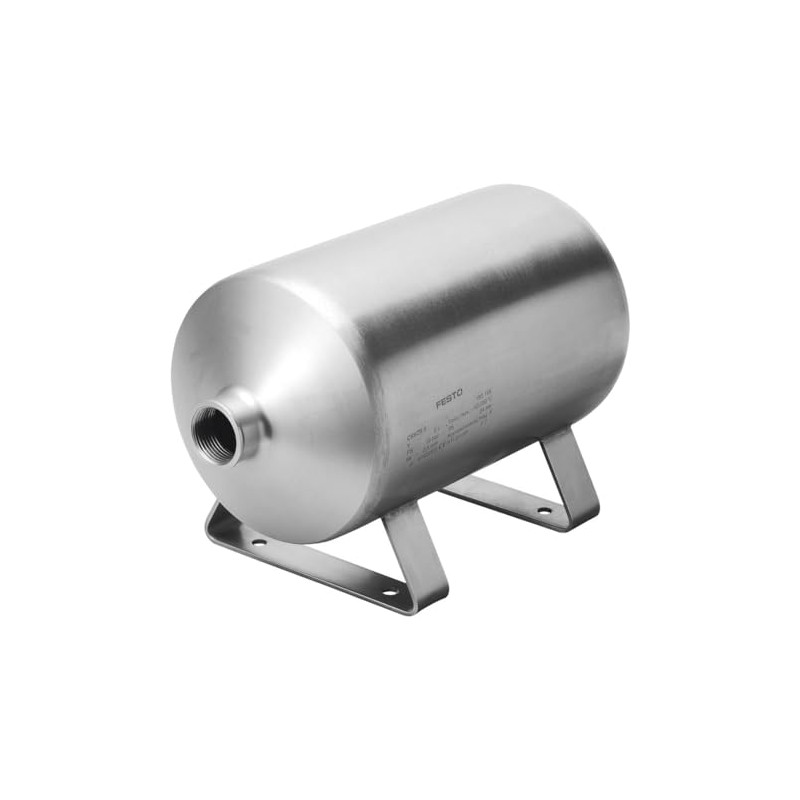 Festo 5L Compressed Air Reservoir Stainless Steel Air Tank 1.32