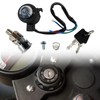 HaeKap New Ignition Key Switch Tail Box Lock Set with