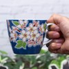 和座の蔵 おしゃれ コーヒーマグ 九谷焼 マグカップ 桜 陶器 高級 ブランド 食器