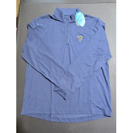 Greg Norman NWT MEN'S GREG NORMAN PULLOVER, SIZE: M, COLOR: NAVY HEATHER (M5)