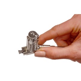 TZ07TNR Compact Non Resettable Combination Wedge Lock by Noble Locks