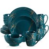LOVECASA Porcelain Dinnerware Sets for 4, 16 PCS Plates and