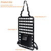 TACNEX Rigid MOLLE Panel for Vehicle Seat Back Organizer Aluminum