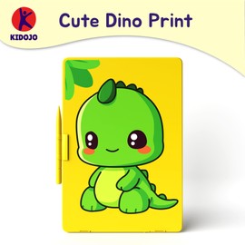 Cute Dinosaur Toys 3 Year Old Kids Gift, Dino 10" LCD Writing Tablet for Kids, Toddler Drawing Pad, Doodle Board for Boys & Girls Age 4 5 6 7 8, Educational Travel Toy, Mess Free Coloring, Yellow