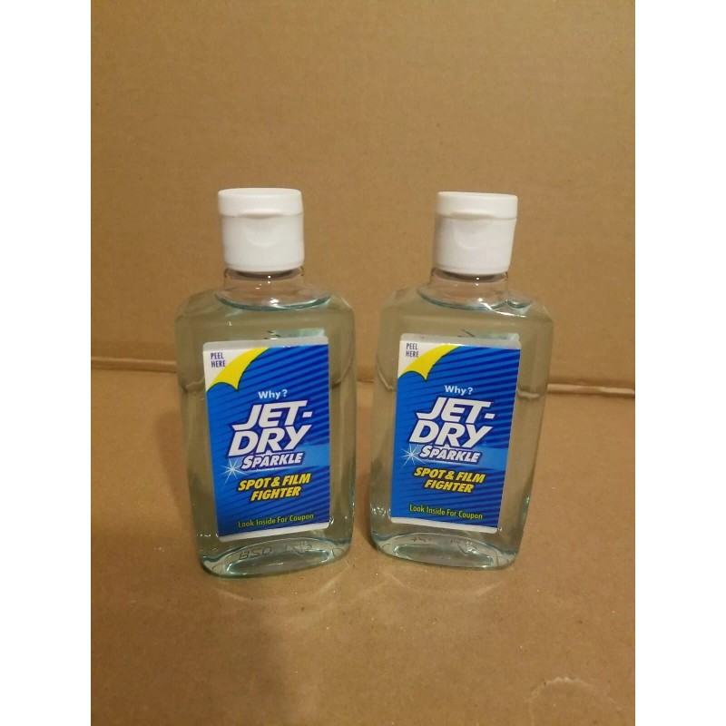 JET-DRY (2) Discontinued JET DRY Sparkle Liquid Rinse Agent Unscented