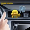 Cute Duck Car Air Fresheners Vent Clips, Rotating Windmill Car