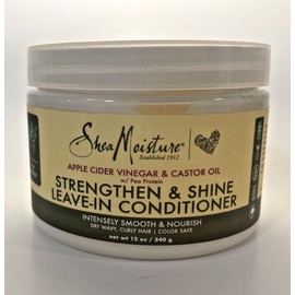 Shea Moisture Apple Cider Vinegar Castor Strengthen Shine Leave In Conditioner