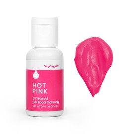 Oil Based Food Coloring For Chocolate, Hot Pink, Food Grade 20ml, Edible Oil Food Dye For Baking, Cupcake & Fondant, Icing