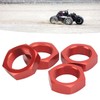 4 Pcs 24mm Wheel Hex Hub Nut Aluminum Alloy High