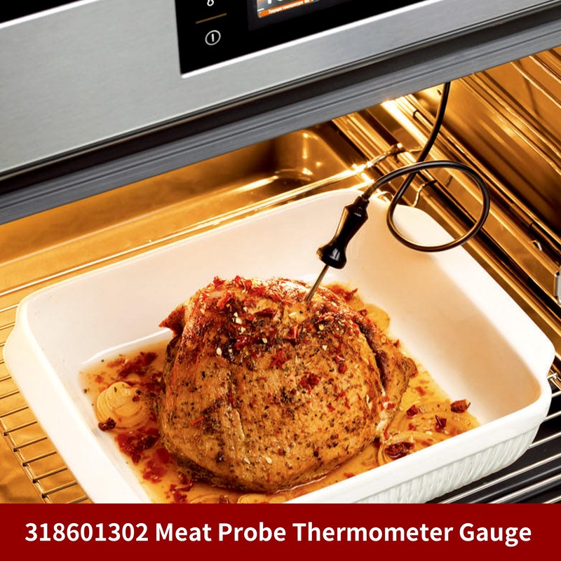 318601302 Meat Probe Thermometer Gauge Thermistor Replacement for Range Stove,