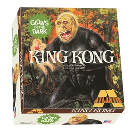 Atlantis King Kong Glow in The Dark Plastic Model kit Made in The USA