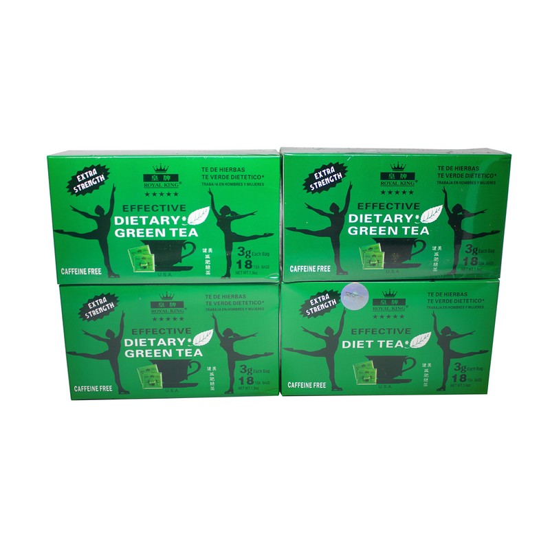 Royal King-extra Strength Effective Dietary Tea (Value Pack) 4 Boxes