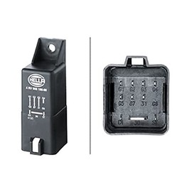 HELLA 4RV 008 188-691 Control Unit, Glow Time, 12 V, 10 Pin, Afterglow Capable, Number of Cylinders: 5