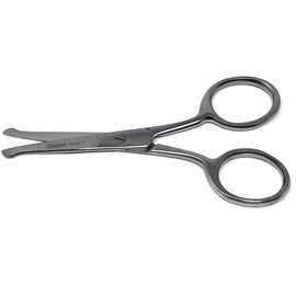 Stainless Steel Probe Scissors for Pets Safe Rounded Tip Grooming Scissors for Dogs & Cats Pet Trimming Shears