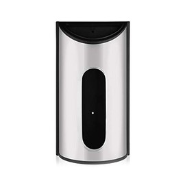 ZELA Grocery Bag Holder Dispenser, Anti-Fingerprint, Wall Mount, Stainless Steel Plastic Bag Saver with Wide Opening for Easy Access, Grocery Bag. Size â 12.2 x 6.7 x 3.5 inches (31 x 17 x 9 cm).
