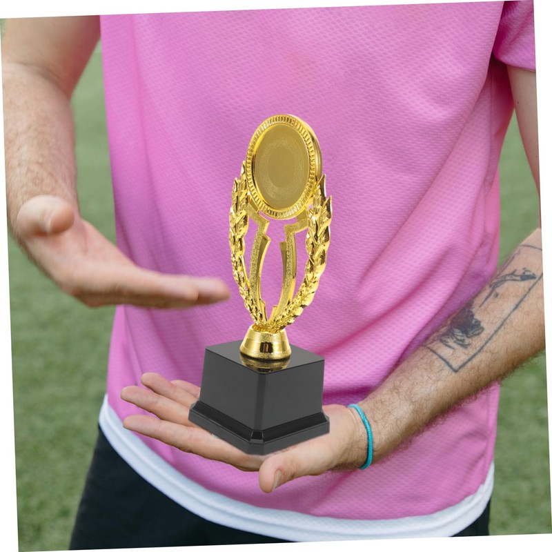 BIUDECO Gold Plastic Trophy Award for Kids Soccer Trophy for