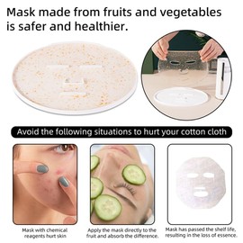 Snblzhef Fruit and Vegetable Mask Machine Intelligent Homemade Natural Vegetable Collagen Fruit Mask SPA Beauty Instrument
