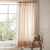 Pineapple Elephant Zanzibar Yarn Dyed Stripe 140x183cm Voile Curtain Panel