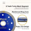 SHDIATOOL Diamond Saw Blade 8 Inch Cutting Disc Porcelain Tile