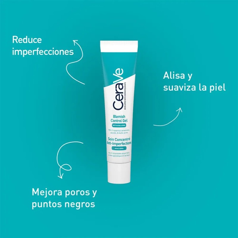 Cerave Gel Control Imperfecciones Con Ácido Salicílico 40 Ml Momento