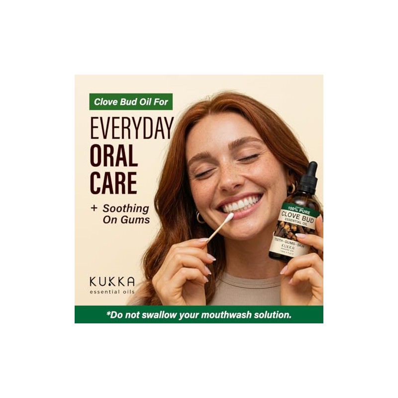 KUKKA essential oils Kukka Aceite De Clavo Para El Cuidado