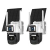 Hawkray Dual Lens Solar Security Camera Wireless Outdoor,5G&2.4GHz WiFi,2K Resolution,355°