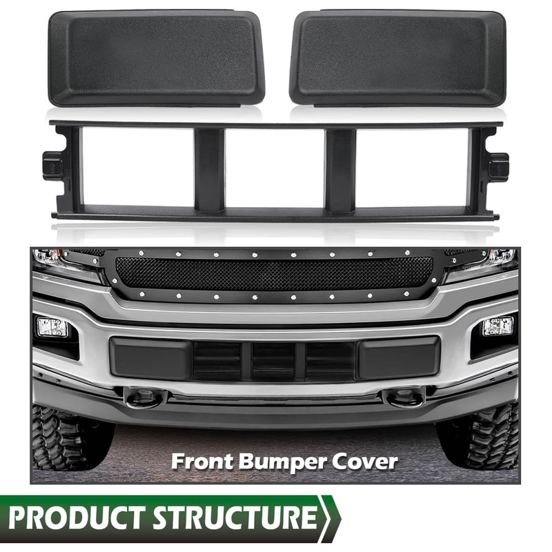 LQI Front Lower Grille Trim Panel & Bumper Guards Pads
