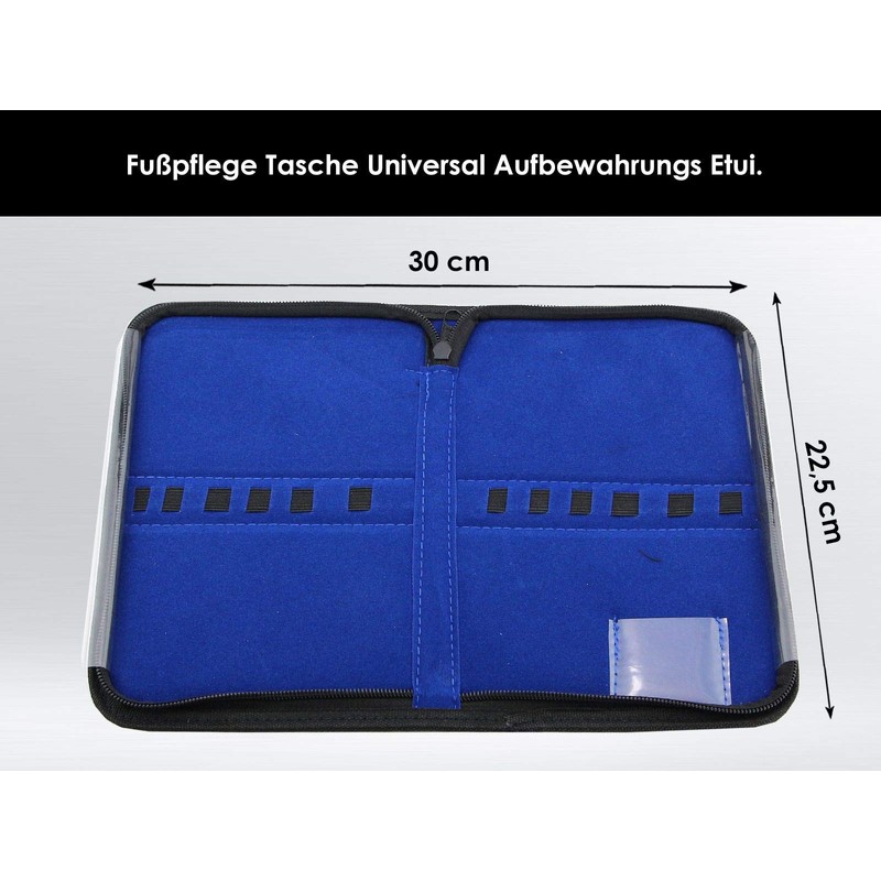 Foot Care Bag Universal Storage Case Empty for Nail Clippers