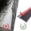 RV Slide Out Seal Wiper Black Rubber 1/2 x 2.75