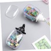 Ciieeo 2pcs Cotton Swab Storage Box Compact Makeup Organizer for