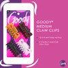 Goody Classics Claw Hair Clip, Medium, 4 Count