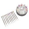 10pcs Screwdriver Kit for Watches Flat Blade Slotted Screwdriver with