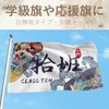 CMD Class Flags, White, Plain, 4 Flags, Cheering Flags, 59.1