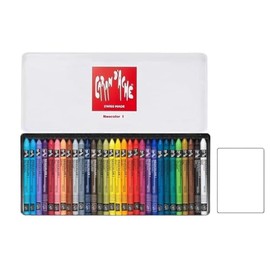 Caran d'Ache Neocolor I. Permanent Crayons Set of 30 + 1 Card
