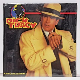 1991/2019 Dick Tracy Wall  Calendar - 12" x 12" Unused- Factory SEALED!