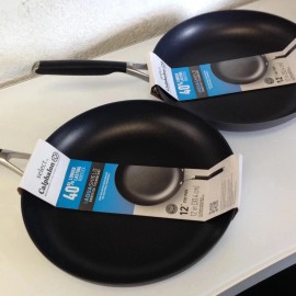 Calphalon 2-Pack Calphalon AquaShield 12" Nonstick Fry Pans, Oven & Dishwasher Safe