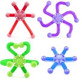 Fidget Toys for Kids Adults, 4Pc Fidget Spinner Toys, Sensory Toys for Kids, Easter Basket Stuffers Valentine Gifts for Kids, Gifts for Men Women Kids Thanksgiving Birthday Christmas Party