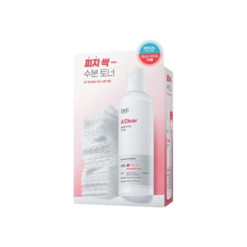 Dr.G Trouble/sebum care/makeup pad free Dr. G Aclear Balancing Toner